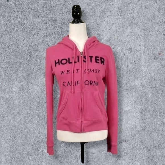 Hollister West Coast California Ladies Hoodie - Picture 1 of 7